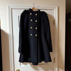 Liz Claiborne Outerwear Large Black Coat BRAND NEW